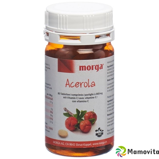 Biorex Acerola Tabletten 80mg Vitamin C 80 Stück buy online