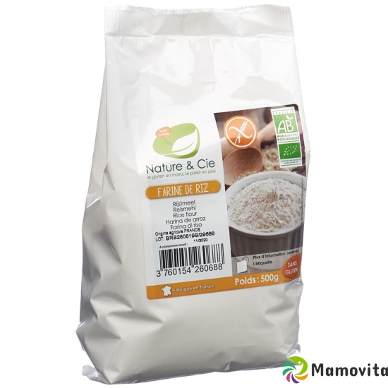 Nature&cie Reismehl Glutenfrei 500g buy online