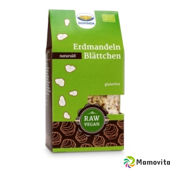 Govinda Erdmandeln Blaettchen Bio Box 125g buy online