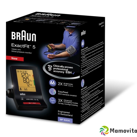 Braun Exactfit Blutdruckmesser 5 Bp 6200 buy online