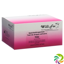 Willi Fox drug test THC saliva 10 pcs