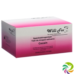 Willi Fox cocaine drug test saliva 10 pcs