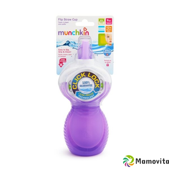 Munchkin Trinkhalm Flasche 296ml Click Lock buy online