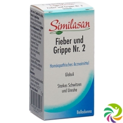 Similasan Fieber und Grippe Nr. 2 Globuli 15g