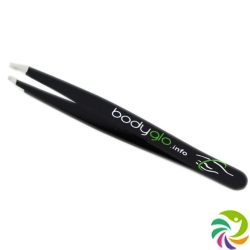 Bodyglo Hair Plucking Tweezers 9.5cm Slanted Soft