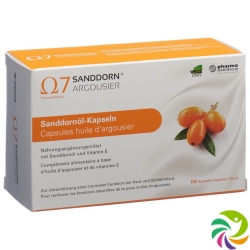 Ω7 Sanddorn Argousier Sea Buckthorn Oil Capsules 180 Caps