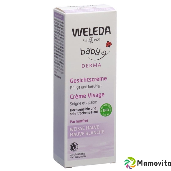 Weleda Baby Derma Weisse Malve Gesichtscreme 50ml buy online