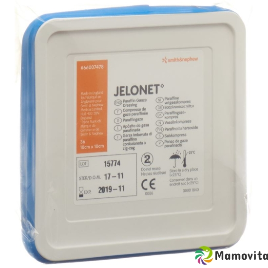 Jelonet paraffin gauze 10cmx10cm Ds 36 pcs buy online