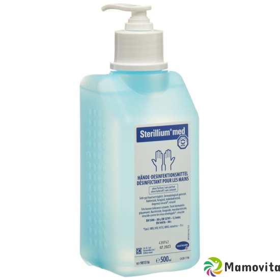 Sterillium Med Hände-Desinfektionsmittel mit Pumpe 500ml buy online