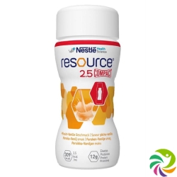 Resource 2.5 Compact Drink Pfirsich-Vanille 4x 125ml