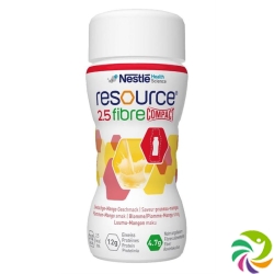 Resource 2.5 Fibre Compact Drink Zwetschge-Mango 4x 125ml