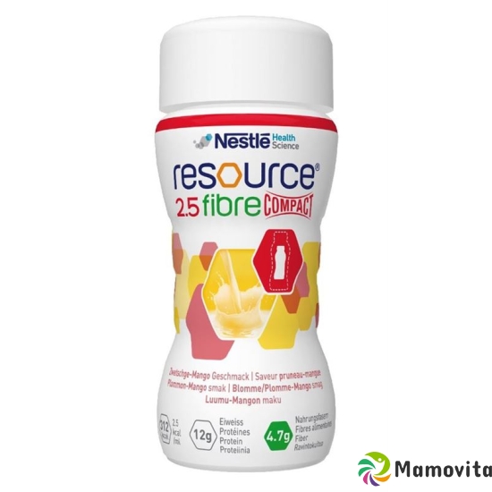 Resource 2.5 Fibre Compact Drink Zwetschge-Mango 4x 125ml buy online