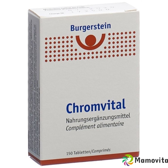 Burgerstein Chromvital 150 tablets buy online