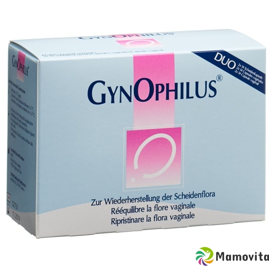 Gynophilus Vaginalkapseln Duo 2x 14 Stück buy online