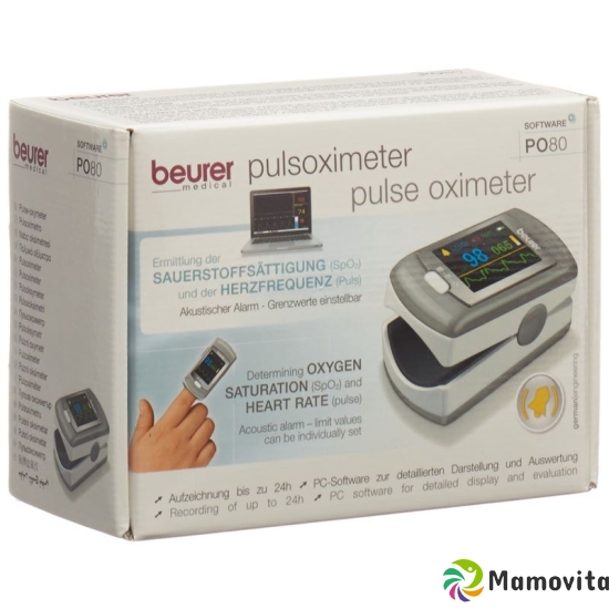 Beurer Fingerpulsoximeter 24h Speicher Po 80 buy online