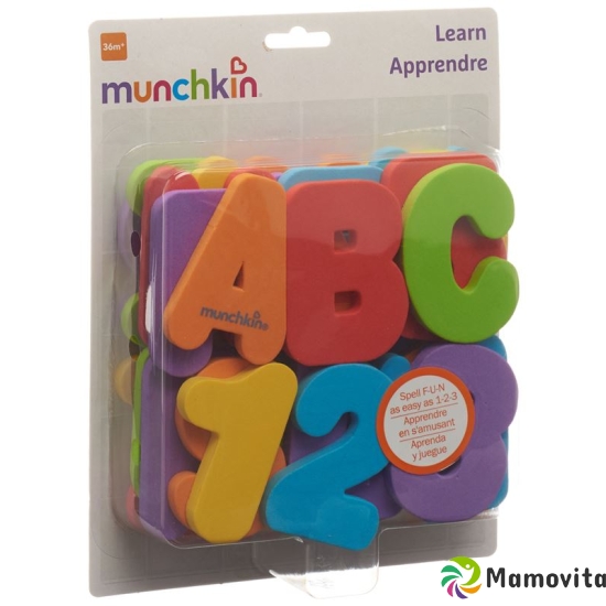 Munchkin Bade Buchstaben & Zahlen 36 Stück buy online