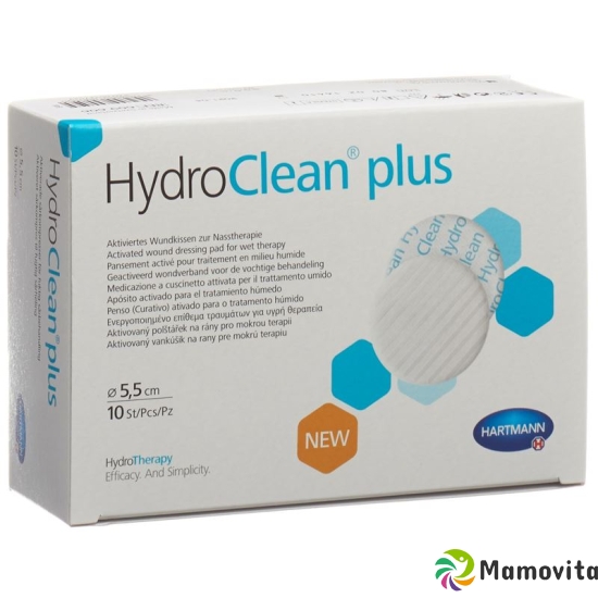 Hydroclean Plus Wundkissen 5.5cm Rund 10 Stück buy online