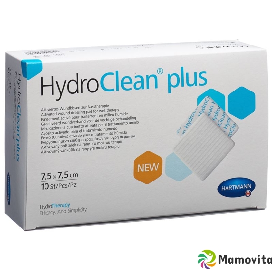 Hydroclean Plus Wundkissen 7.5x7.5cm 10 Stück buy online