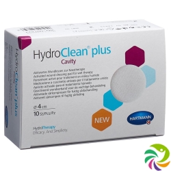 Hydroclean Plus Wundkissen 4cm Cavity 10 Stück