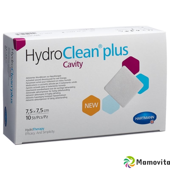 Hydroclean Plus Wundkissen 7.5x7.5cm Cavity 10 Stück buy online