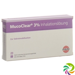 Pari Mucoclear Inhalationslösung 3% NaCl 20 Ampullen 4ml