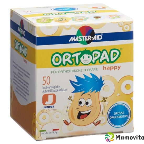 Ortopad Happy Occlusionspflaster Junior 50 Stück buy online