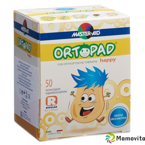 Ortopad Happy Occlusionspflaster Regular 50 Stück buy online