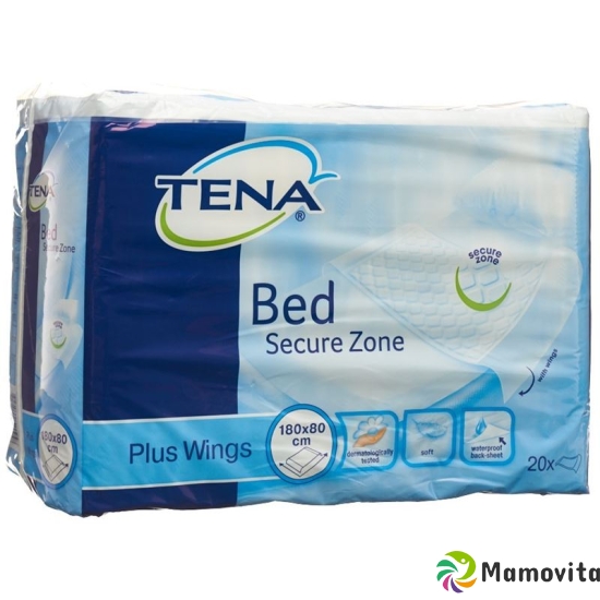 Tena Bed Plus Wings Bettschutz 80x180cm 20 Stück buy online