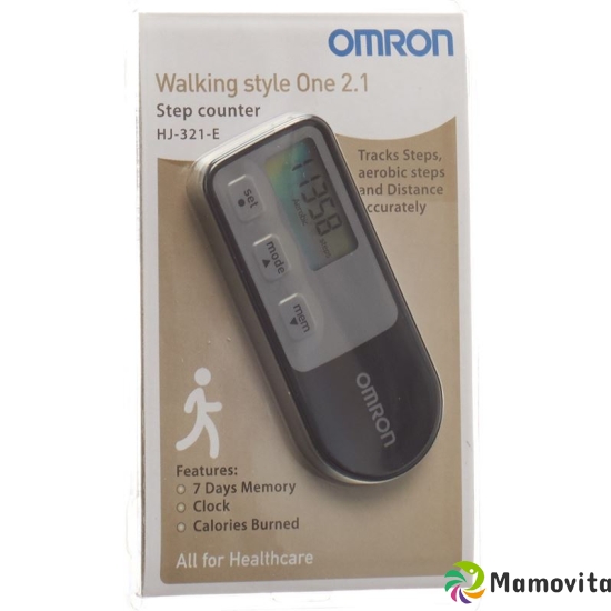 Omron Walking Style One 2.1 Schrittzähler Schwarz buy online