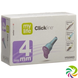 Mylife Clickfine Pen Nadeln 32g 4mm Box 100 Stück