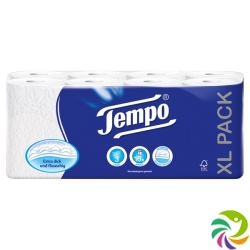 Tempo toilet paper Classic white 3-ply 150 sheets of 16 pieces