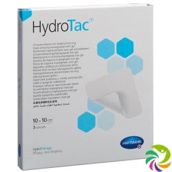 HydroTac wound dressing 10x10cm sterile 3 pcs