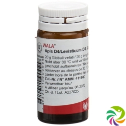 Wala Apis D4 / D3 Levisticum Glob 20 g