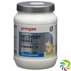 Sponser Recovery Shake vanilla powder can 900 g