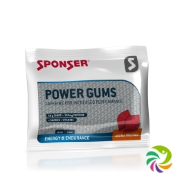 Sponser Power Gum Fruit Mix sachet 75 g