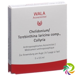 Wala Chelidonium / Terebinthina laricina comp. Gtt Opht 5 x 0.5 ml