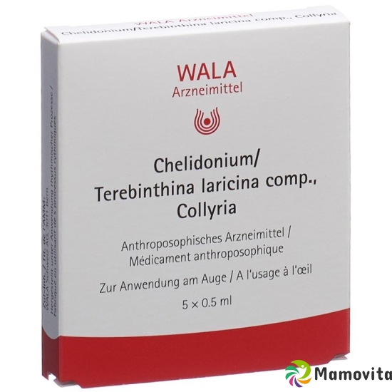 Wala Chelidonium / Terebinthina laricina comp. Gtt Opht 5 x 0.5 ml buy online