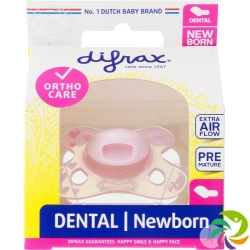 Difrax Nuggi Dental -2/+2m silicone