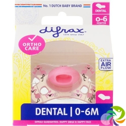 Difrax Nuggi dental silicone 0-6M