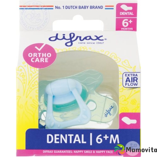 Difrax Nuggi dental 6 + M silicone buy online