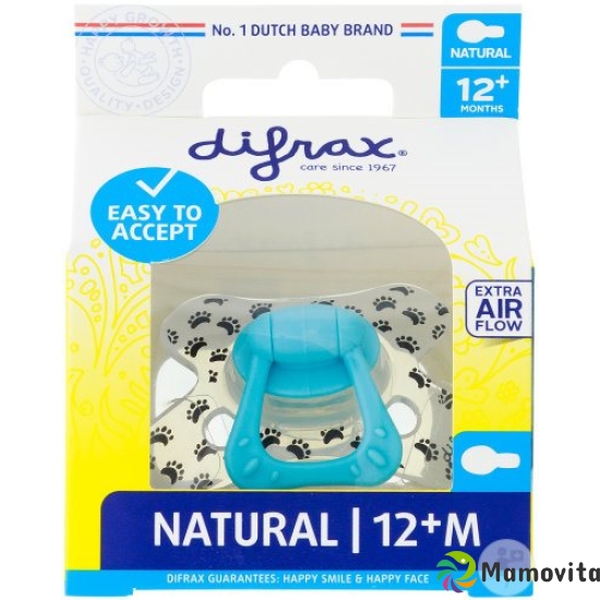 Difrax Nuggi Natural 12 + M silicone buy online