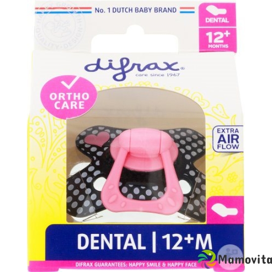 Difrax dental pacifier 12 + M silicone buy online