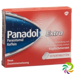 Paracetamol Extra Filmtabl 500 mg of 10 pcs