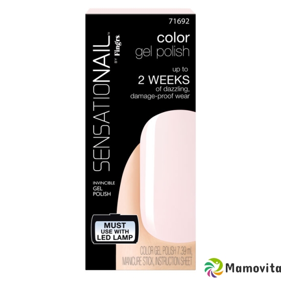 Sensationail gel polish babydoll pink buy online