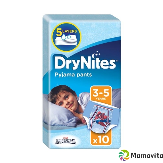 Huggies diapers Drynites night Boy 3-5 years 10 pcs buy online