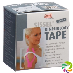 Sissel Kinesiology Tape 5cmx5m pink