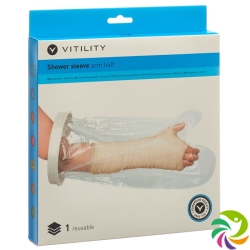 Vitility shower coating forearm