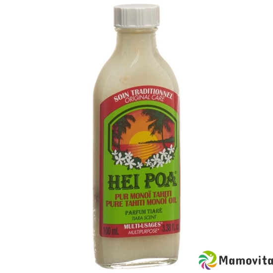 Hei Poa soin traditionnel monoi tiaré 100 ml buy online