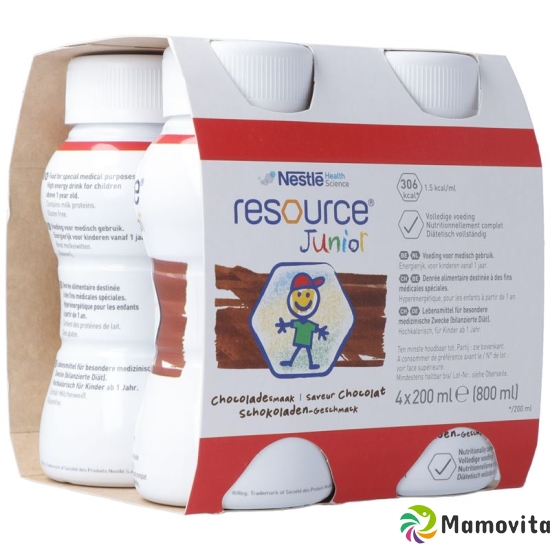 Resource Junior chocolate 4 Fl 200 ml buy online