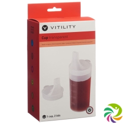 Vitility cup transparent